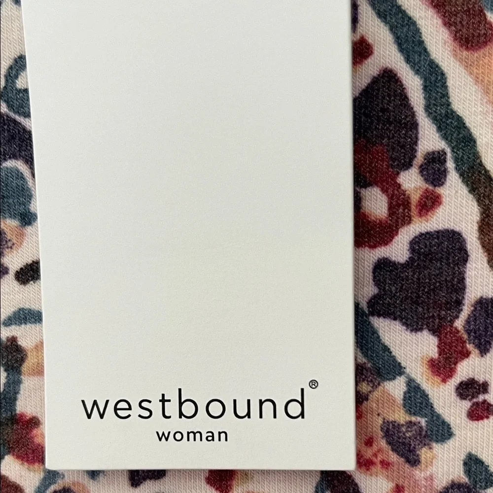 Westbound Multicolor Paisley Long Sleeve Top - Picture 3 of 11